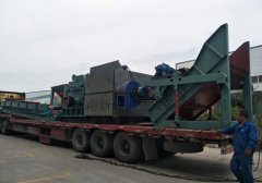 發(fā)往寧波的1600型廢鋼破碎機